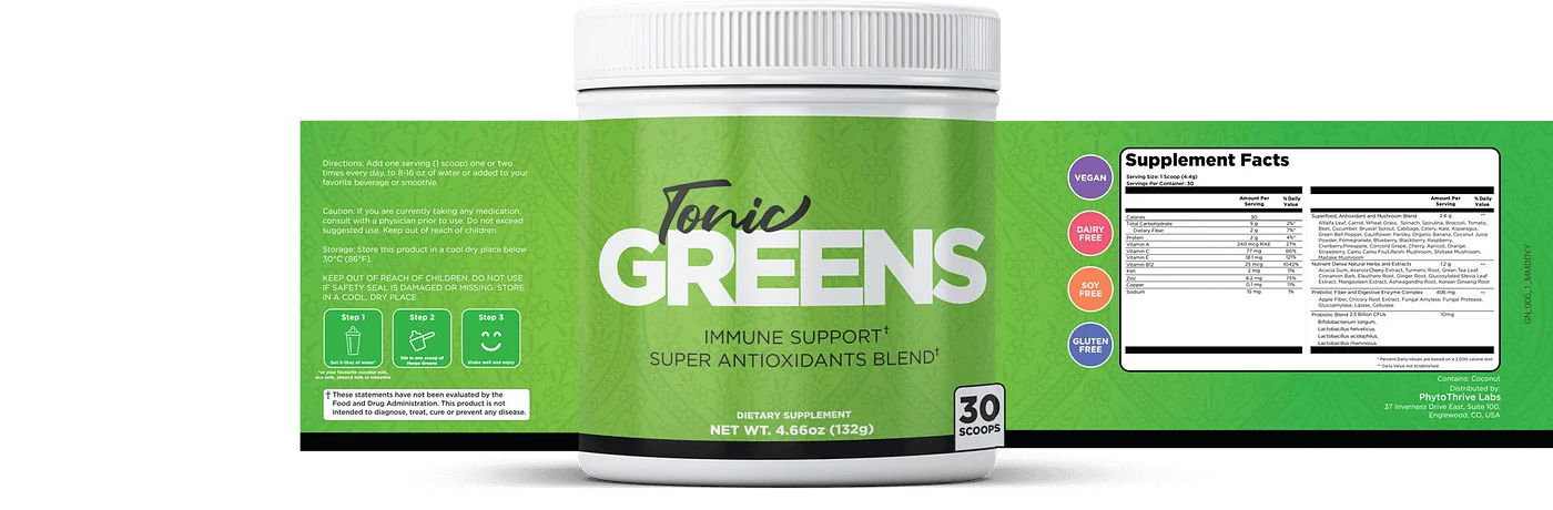 tonic greens supplement